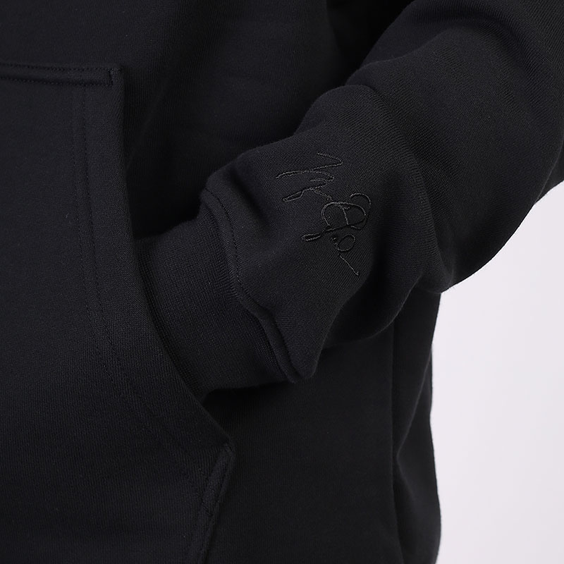 мужская черная толстовка Jordan Essentials Fleece Pullover Hoodie DA9818-010 - цена, описание, фото 4